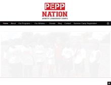 Tablet Screenshot of peppnation.org